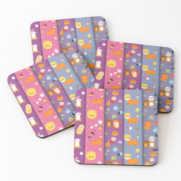 Item preview, 5 Charming Illustrations Adorable Animals Endless Fun Art designed and sold by ART ATTACK ZONE.