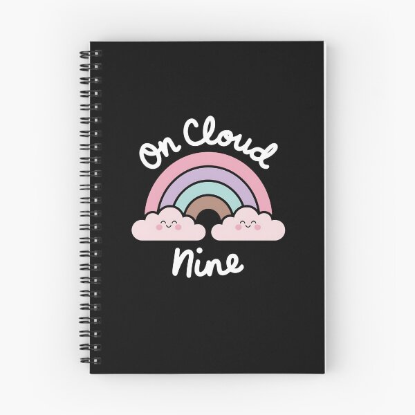 Item preview, 9th Birthday Girl Rainbow On Cloud Nine designed and sold by TiredPack.