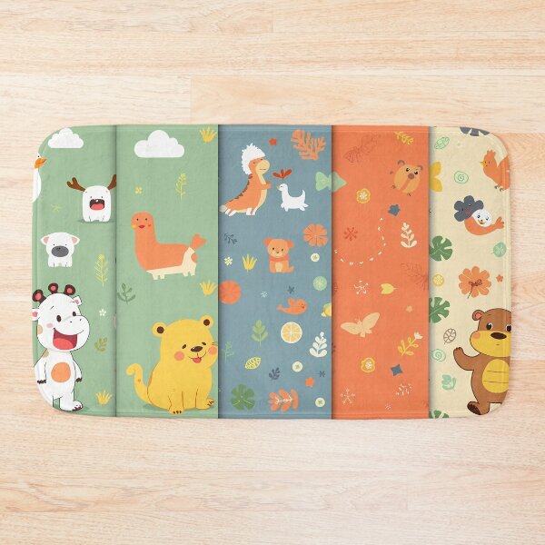 Item preview, 6 Charming Illustrations Adorable Animals Endless Fun Art designed and sold by ART ATTACK ZONE.