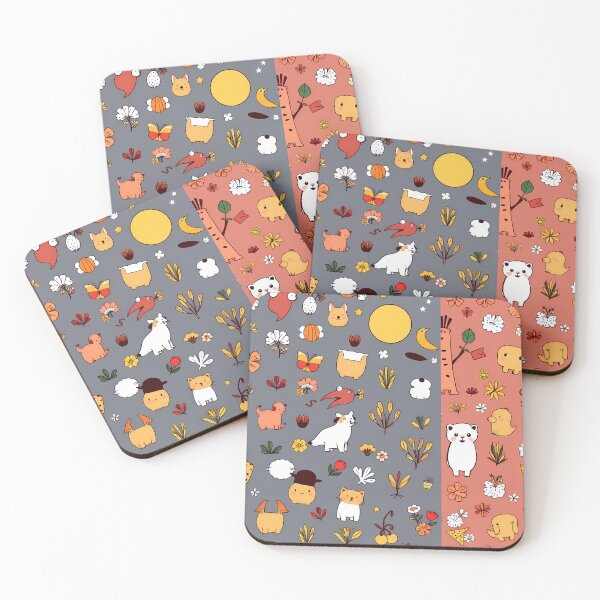 Item preview, 9 Charming Illustrations Adorable Animals Endless Fun Art designed and sold by ART ATTACK ZONE.