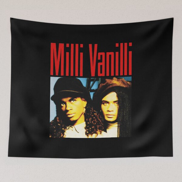Item preview, Milli Vanilli 80s Pop Duo Retro  designed and sold by alinashoo.