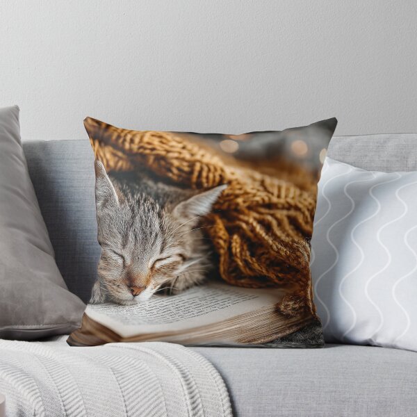 Item preview, Cat Sleeping on a Book – Cozy Reading Cat Illustration for Book Lovers  | Cat Lover | Book Lover | Gift idea designed and sold by VieUnique.