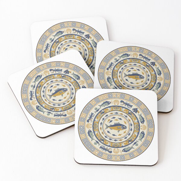 Item preview, Ancient Rome Seafood Mosaic 4 designed and sold by xMErCUrY03x.