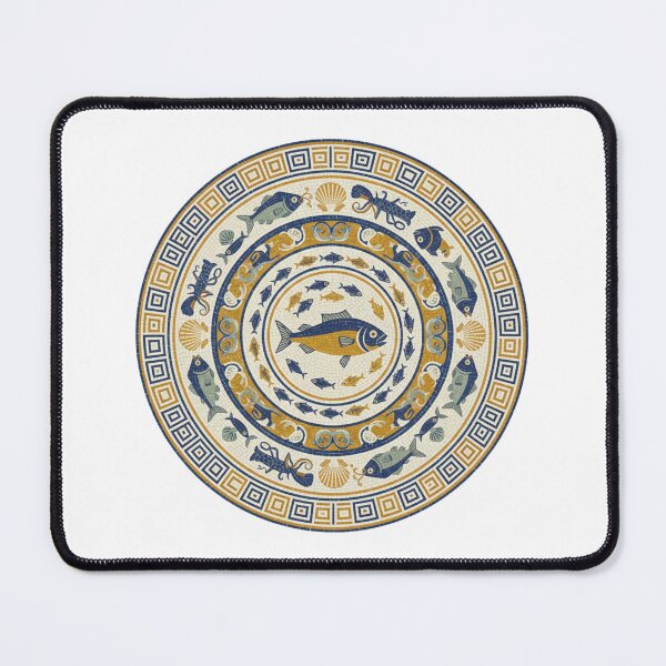 Item preview, Ancient Rome Seafood Mosaic 4 designed and sold by xMErCUrY03x.