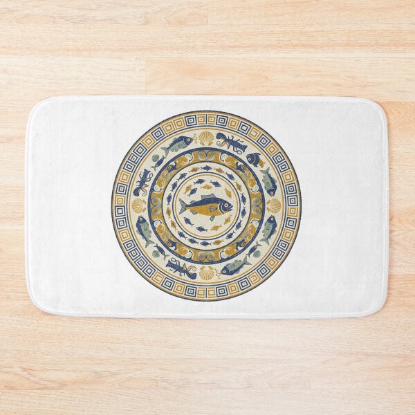 Item preview, Ancient Rome Seafood Mosaic 4 designed and sold by xMErCUrY03x.