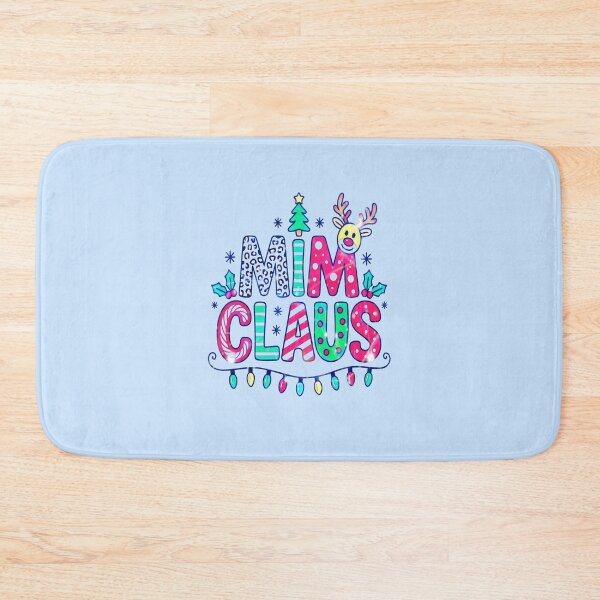 Item preview, Mim Claus Funny Christmas Reindeer Neon Typography designed and sold by creativerooney.