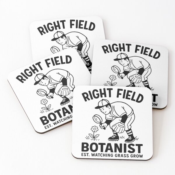 Item preview, Funny Right Field Baseball Player – Cartoon Sports Humor designed and sold by gunaone-design.