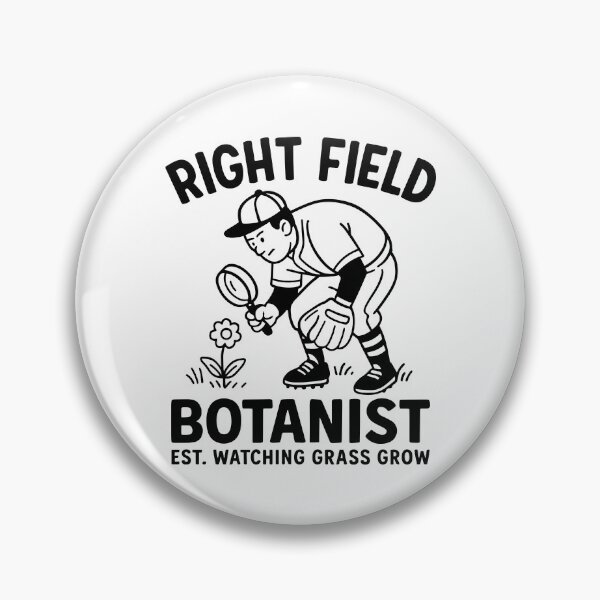 Item preview, Funny Right Field Baseball Player – Cartoon Sports Humor designed and sold by gunaone-design.