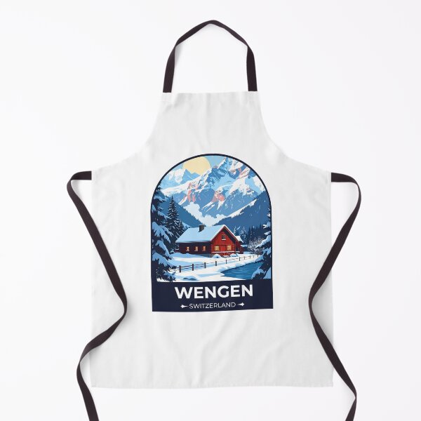 Item preview, Wengen Switzerland Sticker designed and sold by TulipaGraphics.
