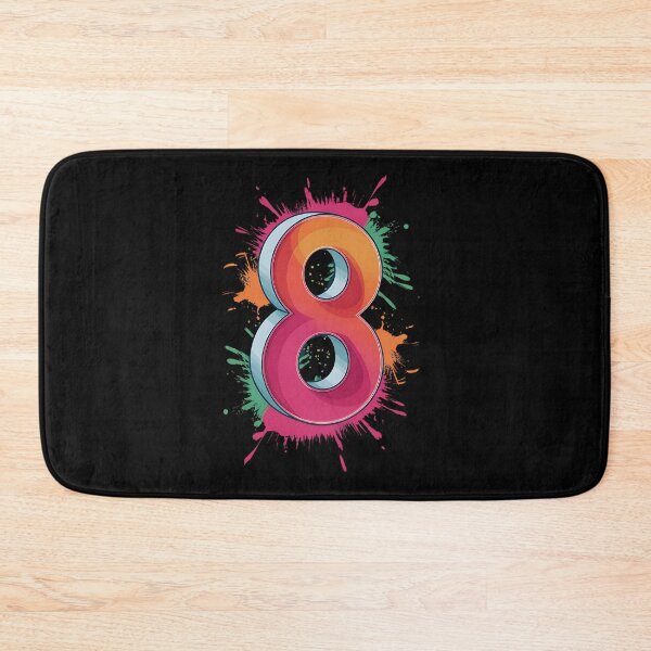Item preview, 8th Birthday Paint Splashes designed and sold by milanforbes.