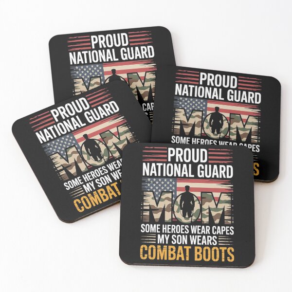 Item preview, My Son Wears Combat Boots-Proud National Guard Mom Army designed and sold by gandebro.
