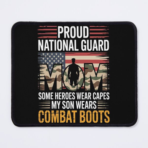 Item preview, My Son Wears Combat Boots-Proud National Guard Mom Army designed and sold by gandebro.