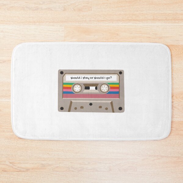 Item preview, Should I Stay or Should I Go Cassette  designed and sold by SmileyByLucy.