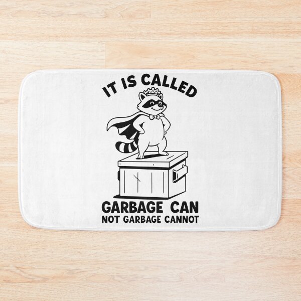 Item preview, it is called garbage can not garbage cannot Funny Motivational Raccoon Superhero - Trash Panda designed and sold by gunaone-design.