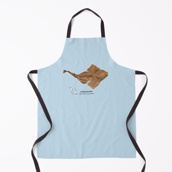 Item preview, ANGELSHARK-Squatina squatina (name and teeth) designed and sold by BEATRIZ ABAITUA.