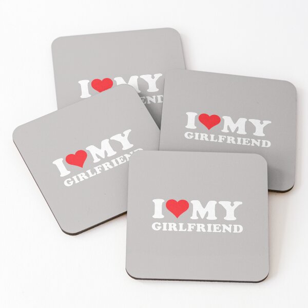 Item preview, I Love My Beautiful Girlfriend I Heart My Beautiful GF designed and sold by mjohnson9.
