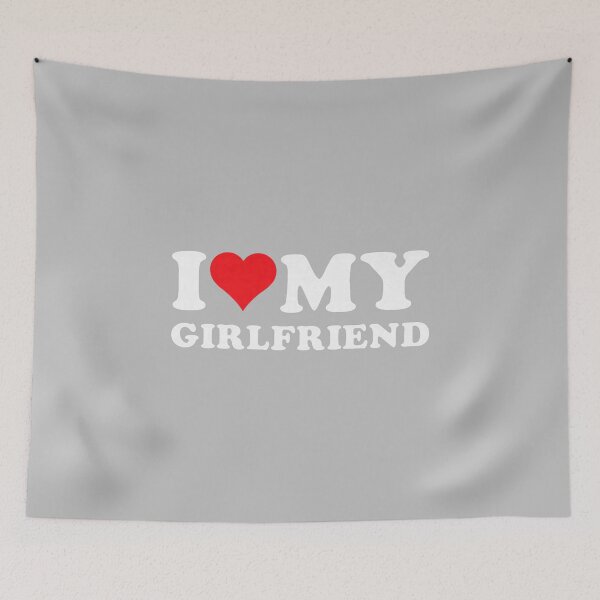 Item preview, I Love My Beautiful Girlfriend I Heart My Beautiful GF designed and sold by mjohnson9.