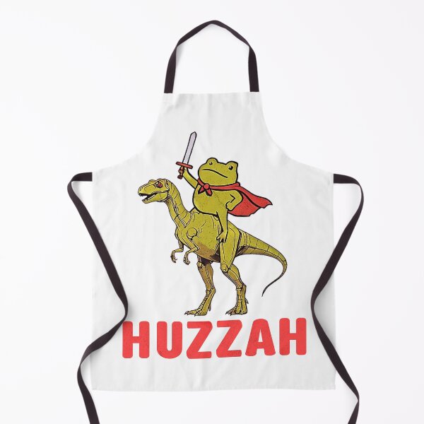 Item preview, Vintage Huzzah Knight Frog Riding A Dinosaur designed and sold by Mado Shop.