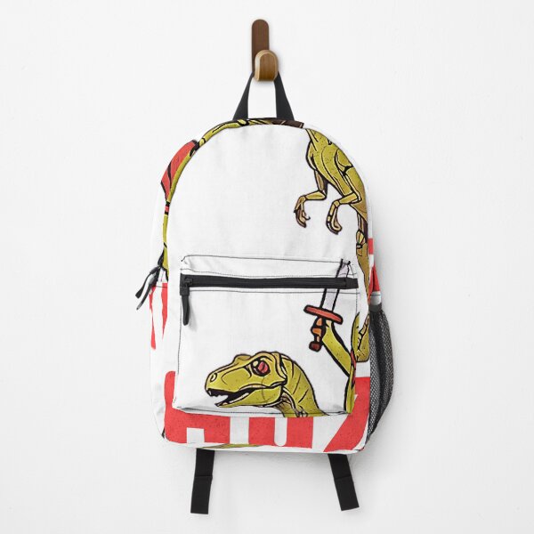 Item preview,  Vintage Huzzah Knight Frog Riding A Dinosaur designed and sold by Mado Shop.