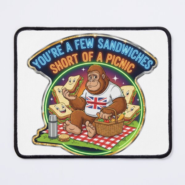 Item preview, You're A Few Sandwiches Short of a Picnic designed and sold by Bigfoot T-Shirt Co..