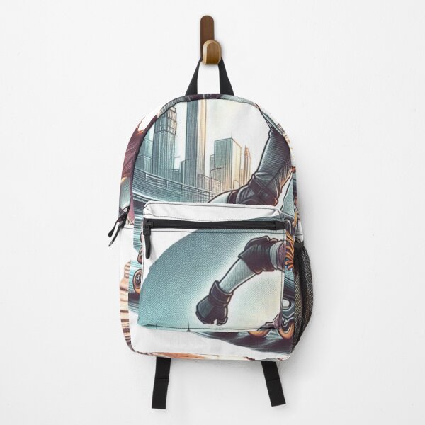 Item preview, Roller Skater – Urban Speed and Motion Illustration designed and sold by denip.