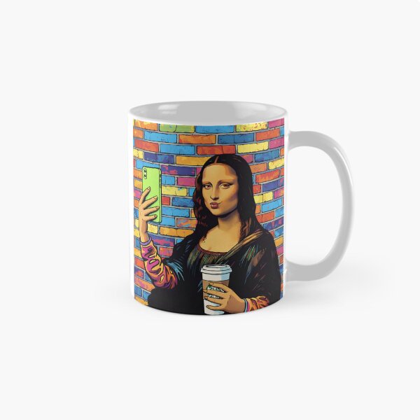 Item preview, Selfie of Mona Lisa designed and sold by DOXYBLUE.