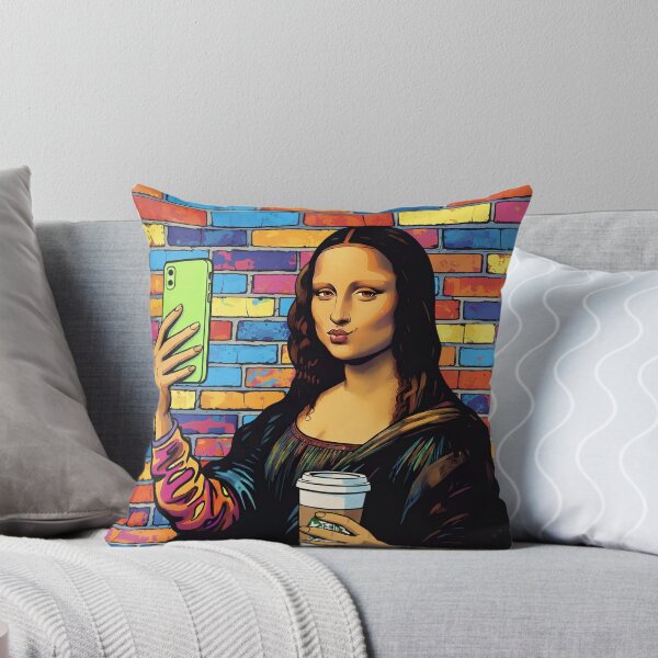 Item preview, Selfie of Mona Lisa designed and sold by DOXYBLUE.