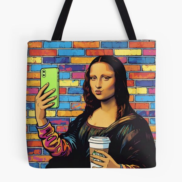 Item preview, Selfie of Mona Lisa designed and sold by DOXYBLUE.