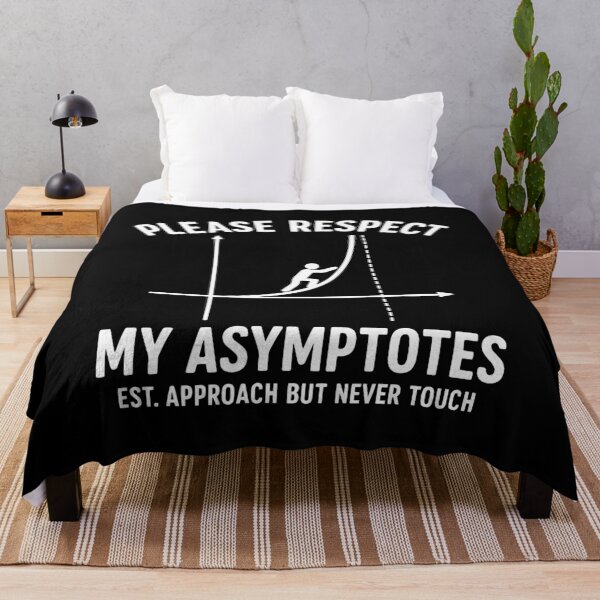 Item preview, Asymptotes Math Pun – Funny Calculus Teacher designed and sold by gunaone-design.