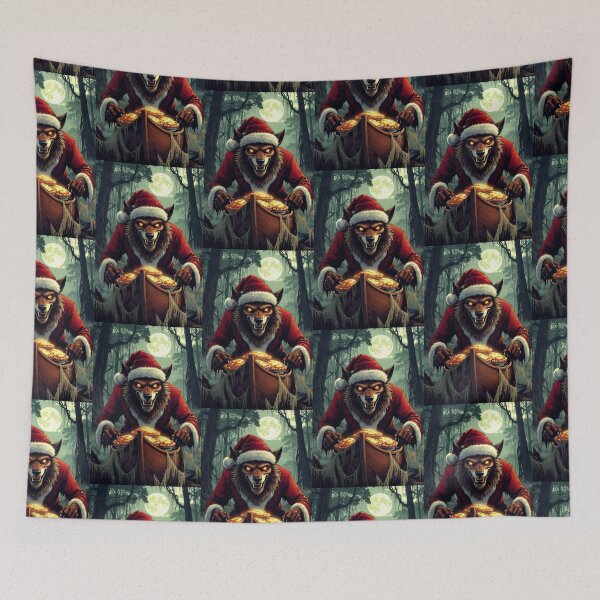Item preview, The Howling Santa of Natchitoches: Meat Pie Mischief designed and sold by harmandragon04.