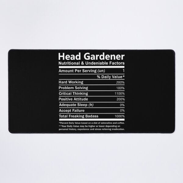 Item preview, Head Gardener designed and sold by aqnkkalw83.