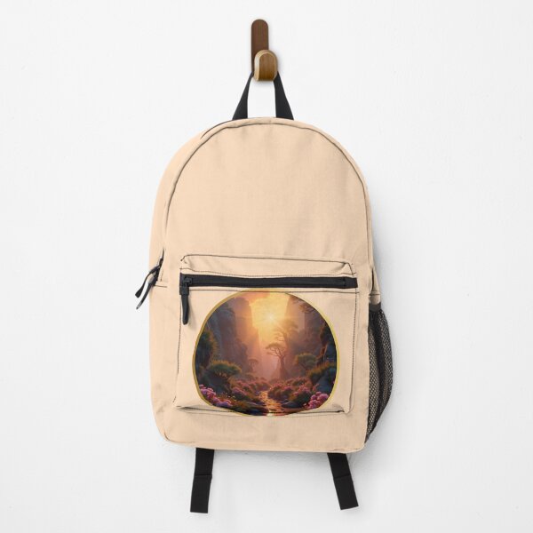 Item preview, Sunset Valley - Peace in Golden Light designed and sold by PriyaMagic.