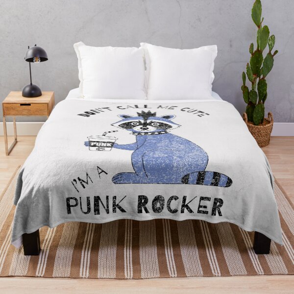 Item preview, “Don’t Call Me Cute – I’m a Punk” Raccoon | Feral Punk Animal designed and sold by paulo silveira.
