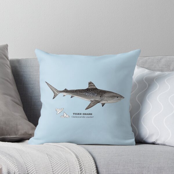 Item preview, TIGER SHARK-Galeocerdo cuvier (name and teeth) designed and sold by BEATRIZ ABAITUA.