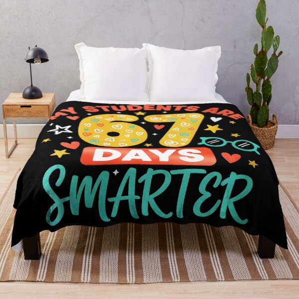 Item preview, Wos My Students Are 67 Days Smarter Funny Teacher Kids 6 7 Meme Vneck  designed and sold by gladysenglish.