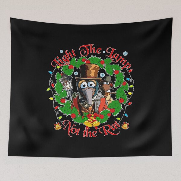 Item preview, The Muppets Christmas Carol Gonzo And Rizzo Light the Lamp  designed and sold by ferminhays.