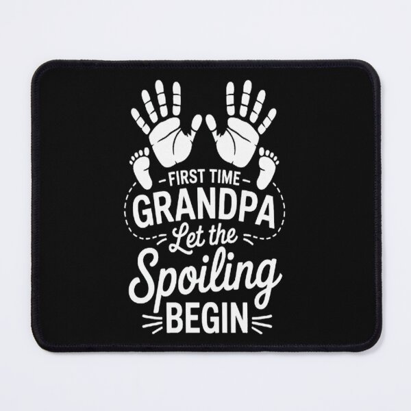 Item preview, New First Time Grandpa Let The Spoiling Begin designed and sold by gandebro.