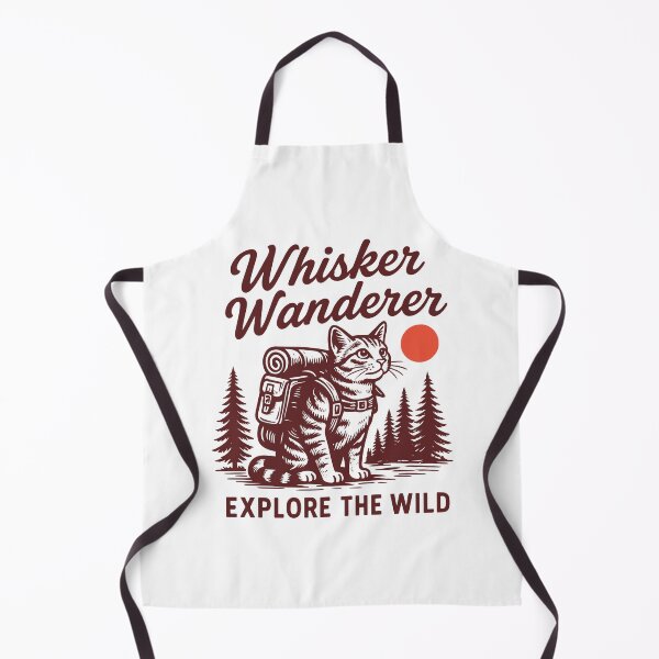 Item preview, Whisker Wanderer Cat Funny Adventure Kitty Cat Explorer designed and sold by gunaone-design.