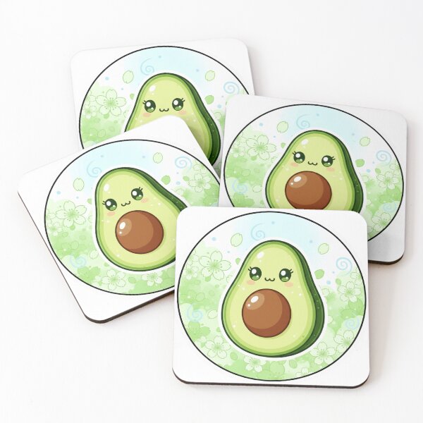 Item preview, Kawaii Avocado designed and sold by plastikelectrik.
