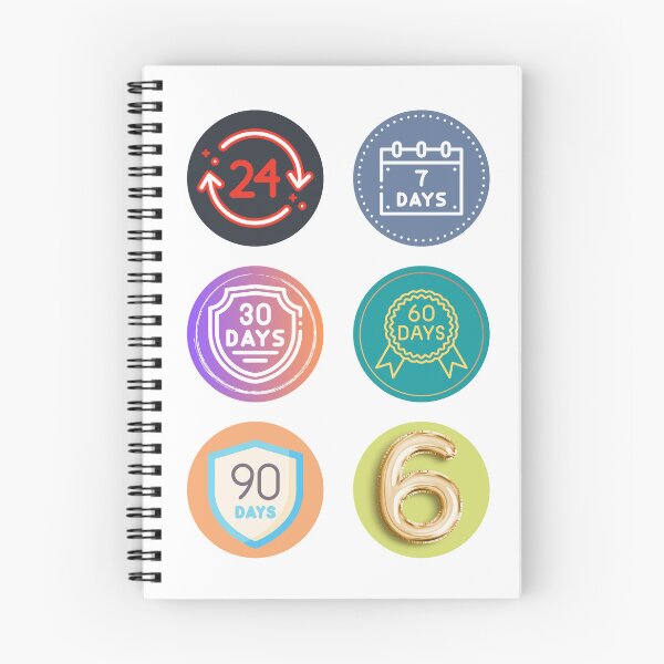 Item preview, Sobriety Milestones 6 Month Calendar Planner Stickers designed and sold by studio nomnou.