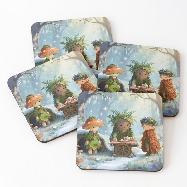 Item preview, Cottagecore Winter Tea Party designed and sold by  Essence-Rise .