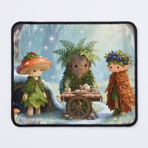 Item preview, Cottagecore Winter Tea Party designed and sold by Essence-Rise .
