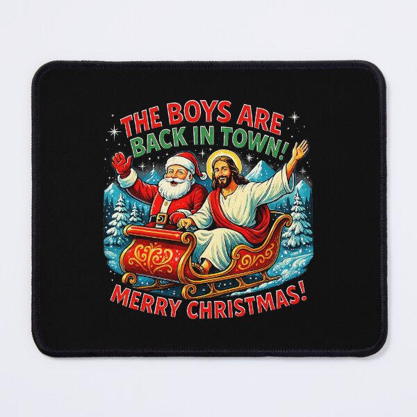 Item preview, The Are Back In Town Merry Christmas Design  designed and sold by JEFDodsonArt.