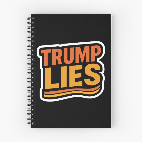 Item preview, Trump Lies Anti-Trump Political Slogan designed and sold by Owcomm.