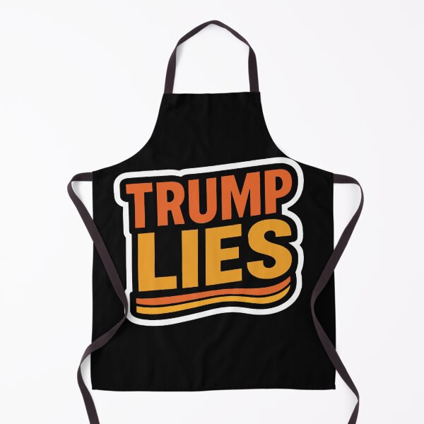 Item preview, Trump Lies Anti-Trump Political Slogan designed and sold by Owcomm.
