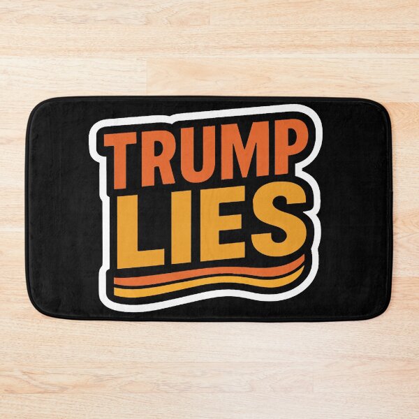 Item preview, Trump Lies Anti-Trump Political Slogan designed and sold by Owcomm.