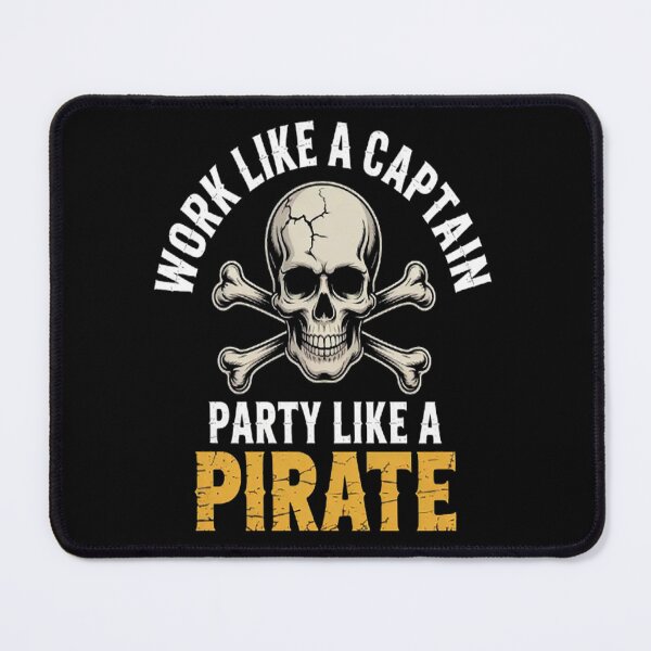 Item preview, Party Like a Pirate Love Saying Captain designed and sold by gandebro.