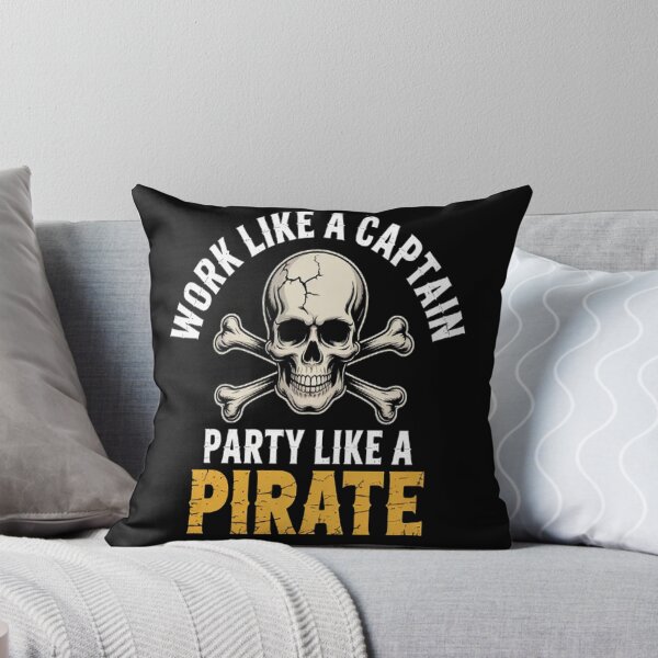 Item preview, Party Like a Pirate Love Saying Captain designed and sold by gandebro.