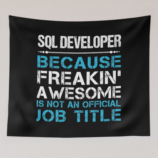 Item preview, Sql Developer designed and sold by jeromgaug336.