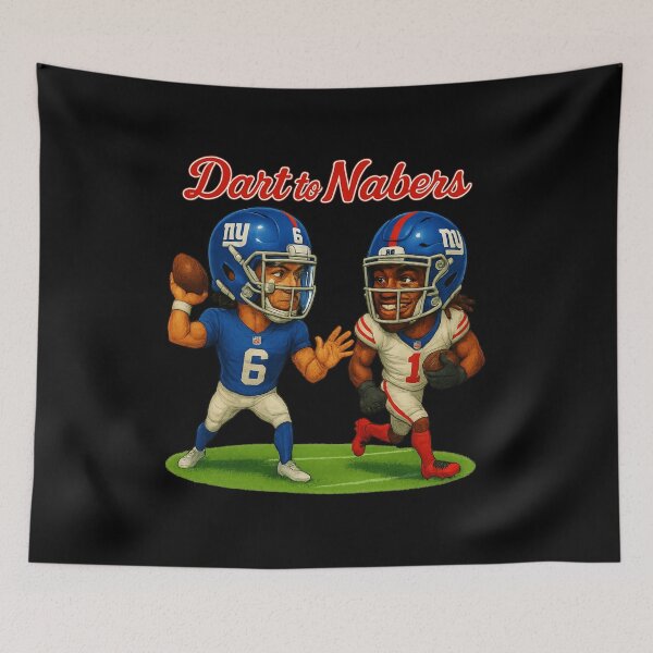 Item preview, Jaxson Dart To Malik Nabers Giants  designed and sold by Susannayden.